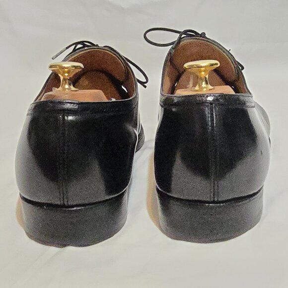 Church's Made in England Consul Bleached Calfskin Oxford Ebony Sz 10.5* - Picture 4 of 10